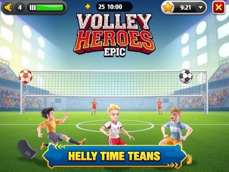 Volley Heroes Epic Game Screenshot